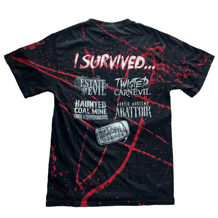 Hersheypark Dark Nights "I Survived" T-shirt