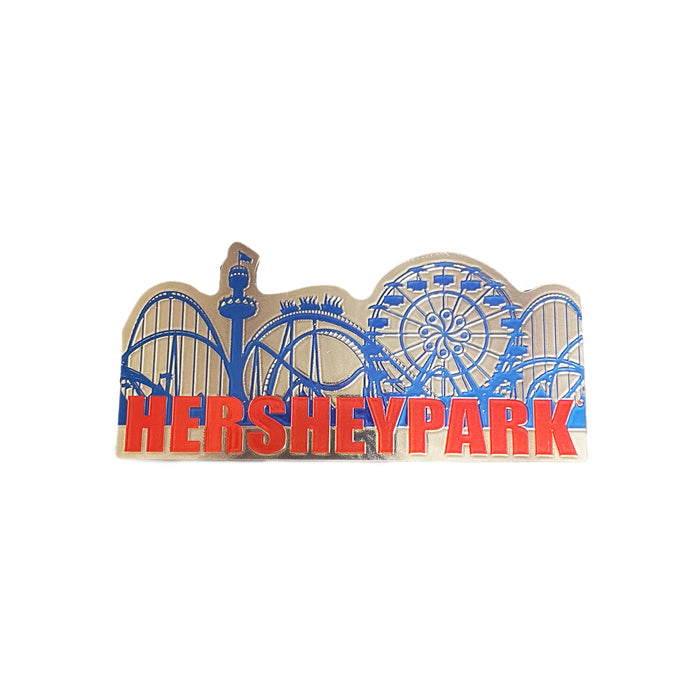 Hersheypark Electroplate Skyline Magnet