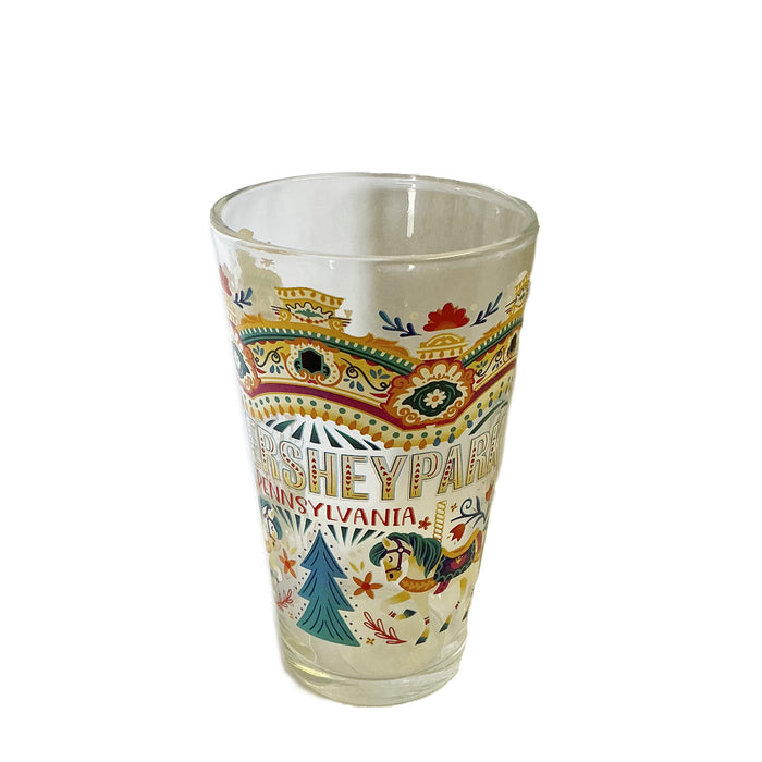 Hersheypark Folklore Art Pint Glass