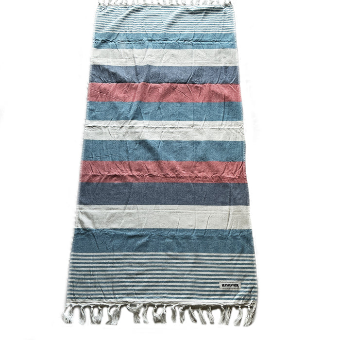 Hersheypark Striped Terry Fringe Towel