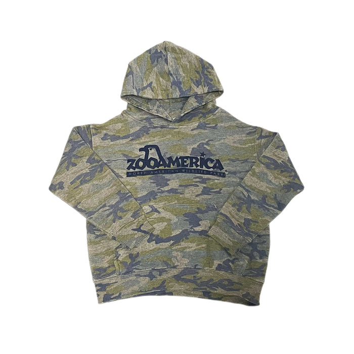 ZooAmerica Vintage Camo Logo Youth Sweatshirt