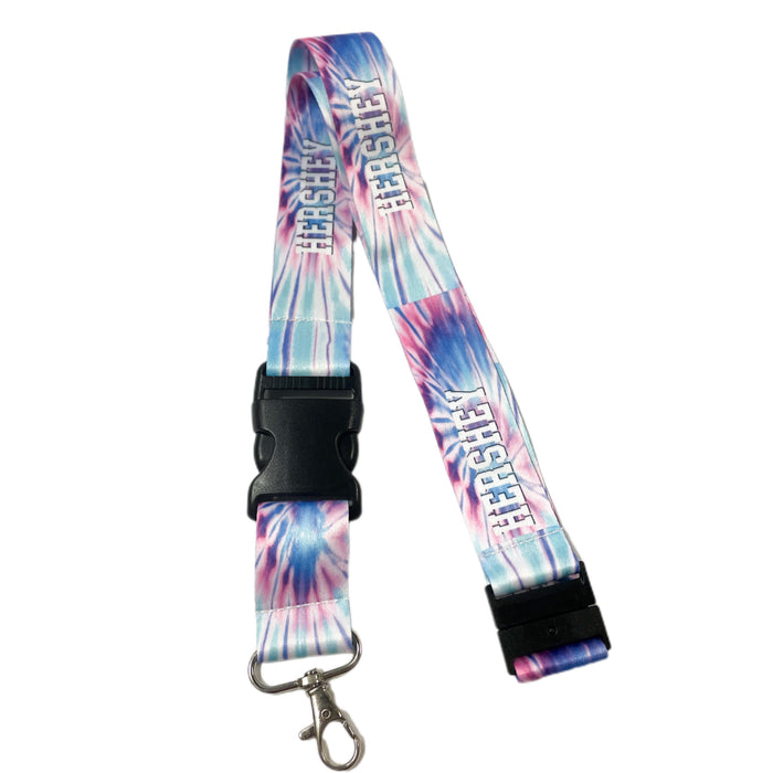 Hershey Pastel Tie Die Lanyard