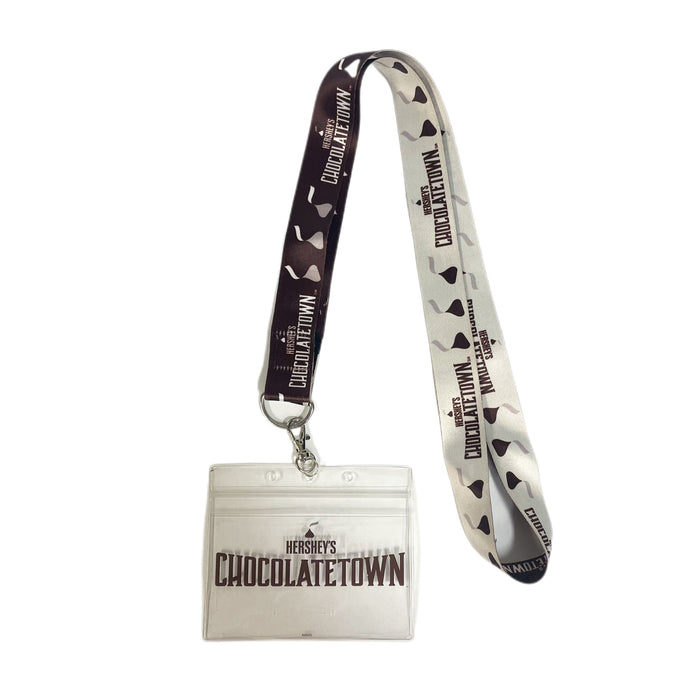 Hersheypark Chocolatetown Reversible Lanyard
