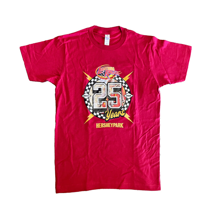 Hersheypark Lightning Racer 25th Anniversary T-Shirt