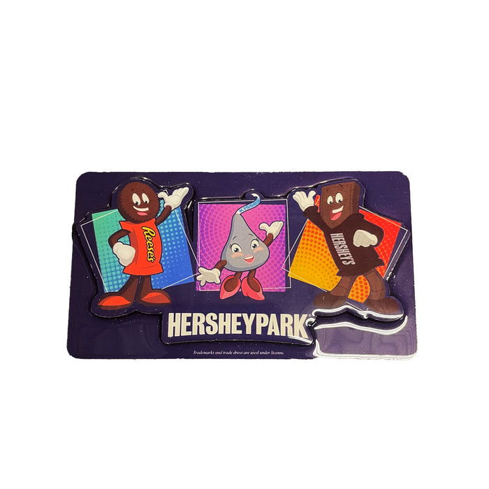 Hersheypark Character Tiles Magnet