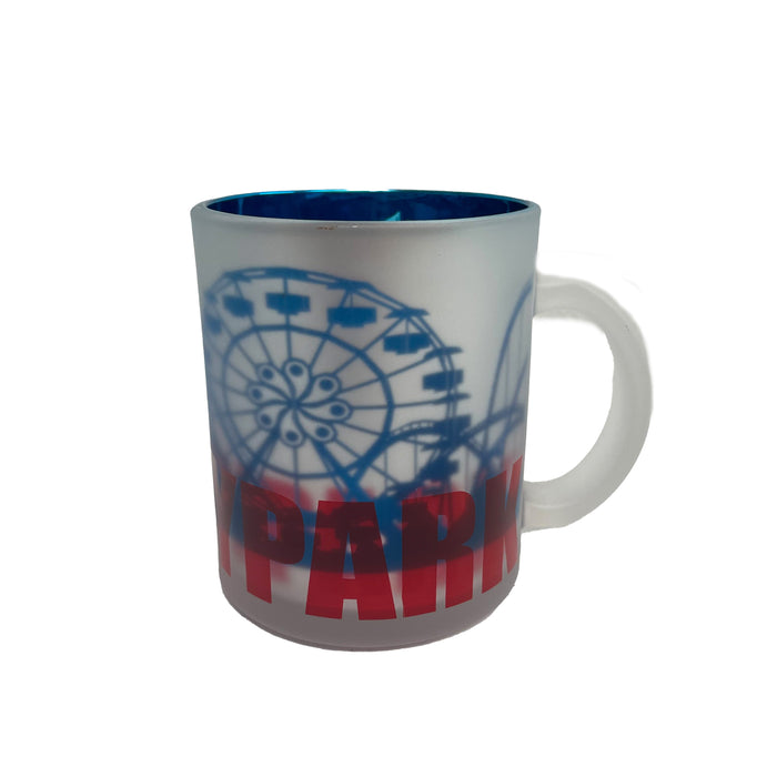 Hersheypark Electroplate Skyline Mug