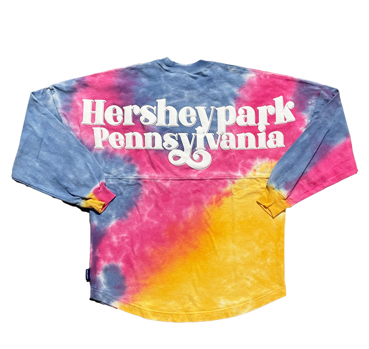 Hersheypark Tie Dye Watercolor Spirit Jersey T-Shirt