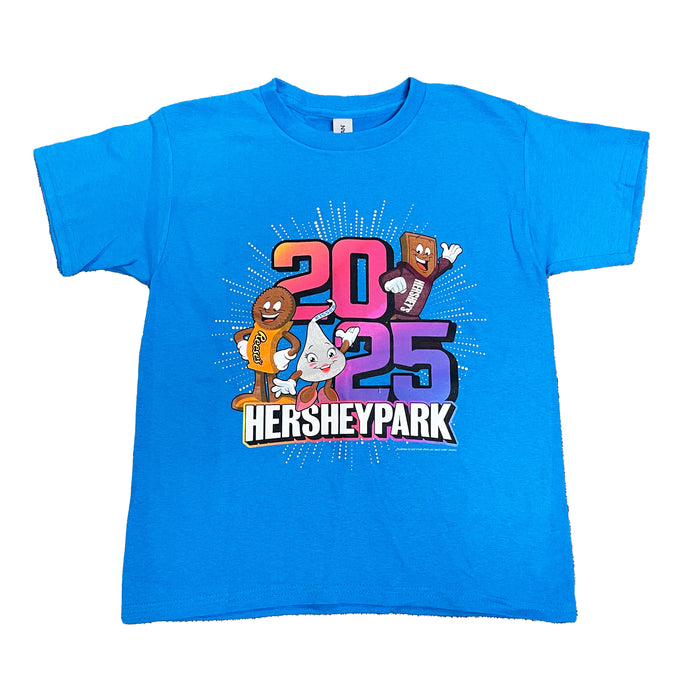 Hersheypark 2025 Character Youth T-Shirt