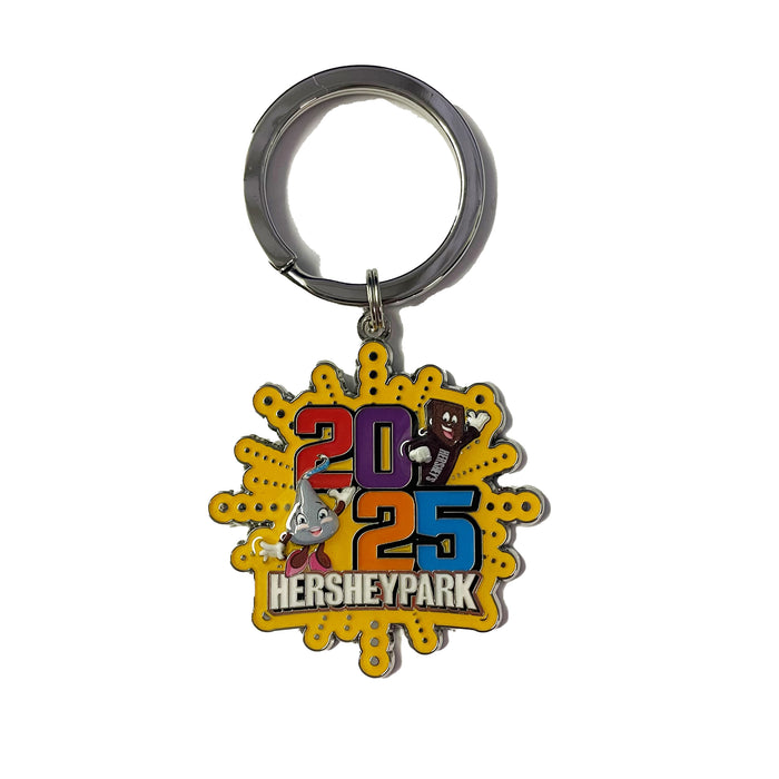 Hersheypark 2025 Character Keychain