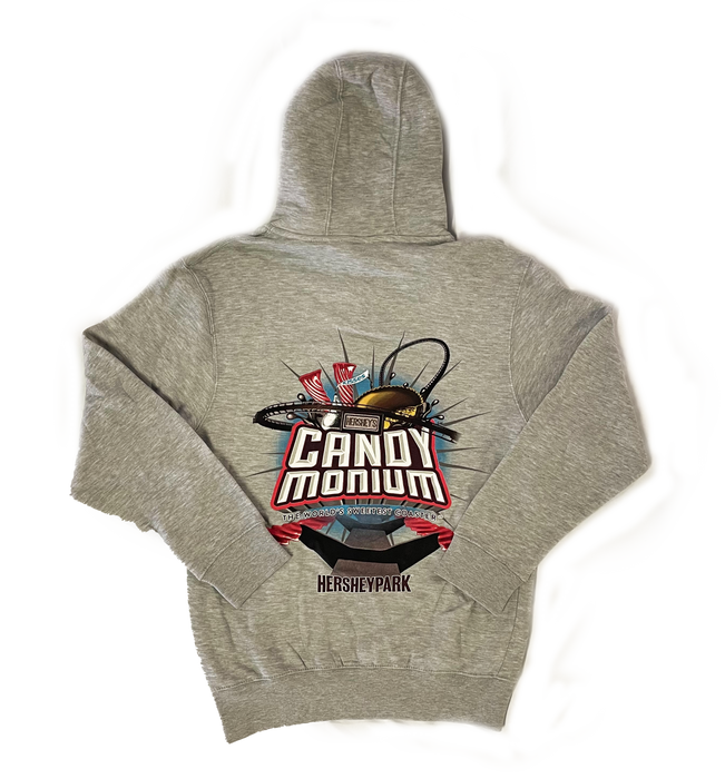 Hersheypark Candymonium Grey Sweatshirt