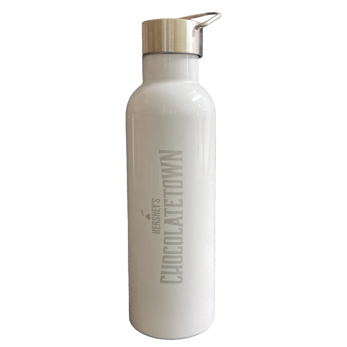 Hersheypark Chocolatetown Metal Water Bottle