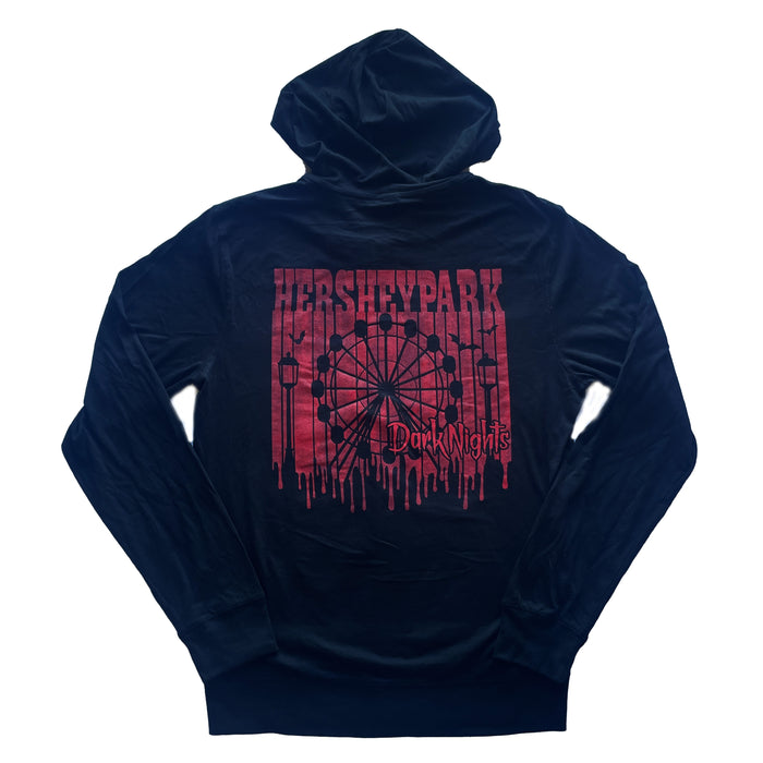 Hersheypark Dark Nights Full Zip Hooded Sweatshirt