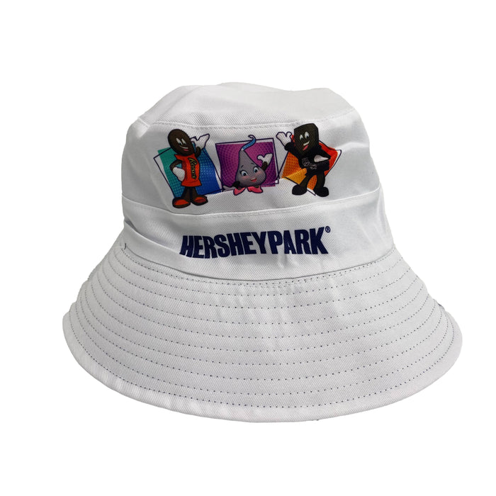 Hersheypark Character Tiles Reversible Bucket Hat