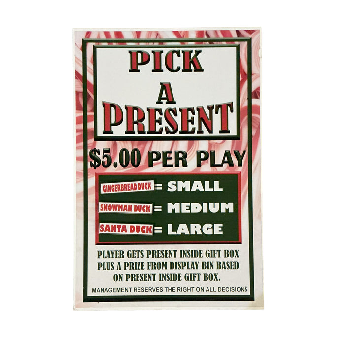Hersheypark Authentic Assorted Retired Games Signs