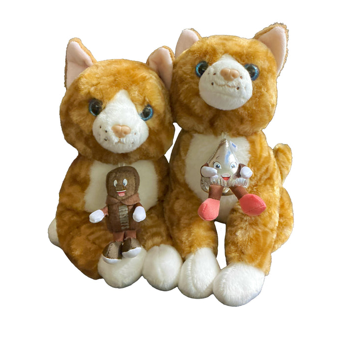 Hersheypark Tabby Cat Character Charm Plush