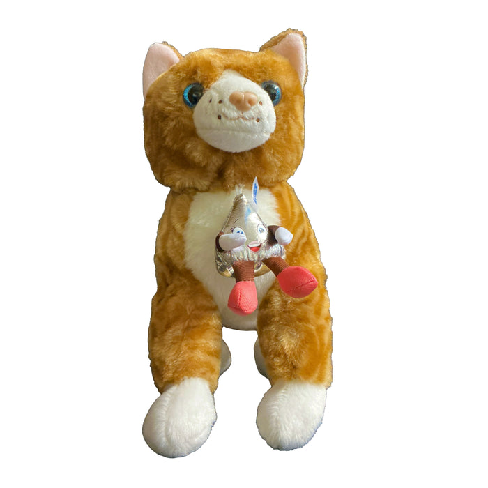 Hersheypark Tabby Cat Character Charm Plush