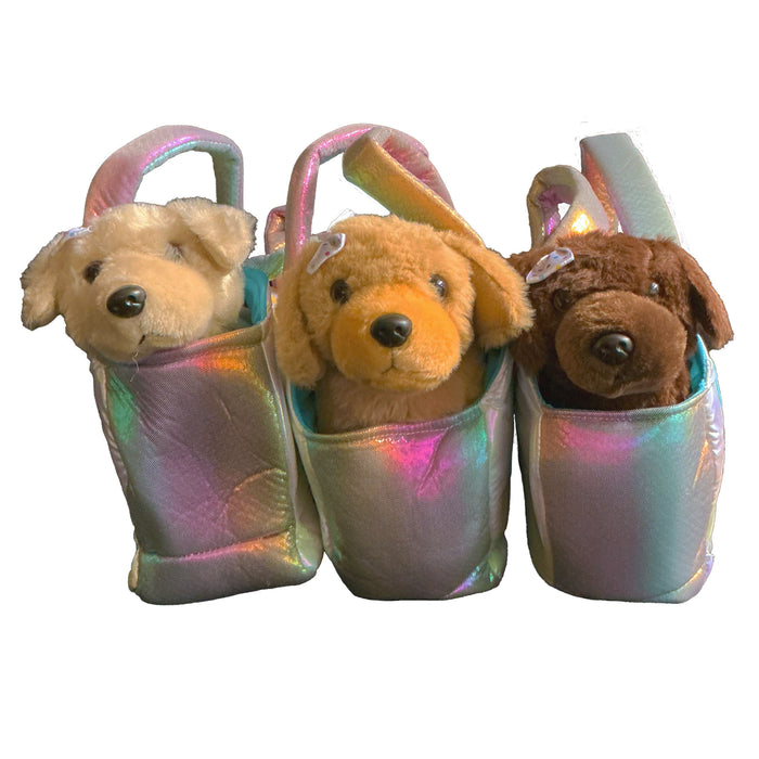 Hersheypark Pinwheel Purse with Plush Dog