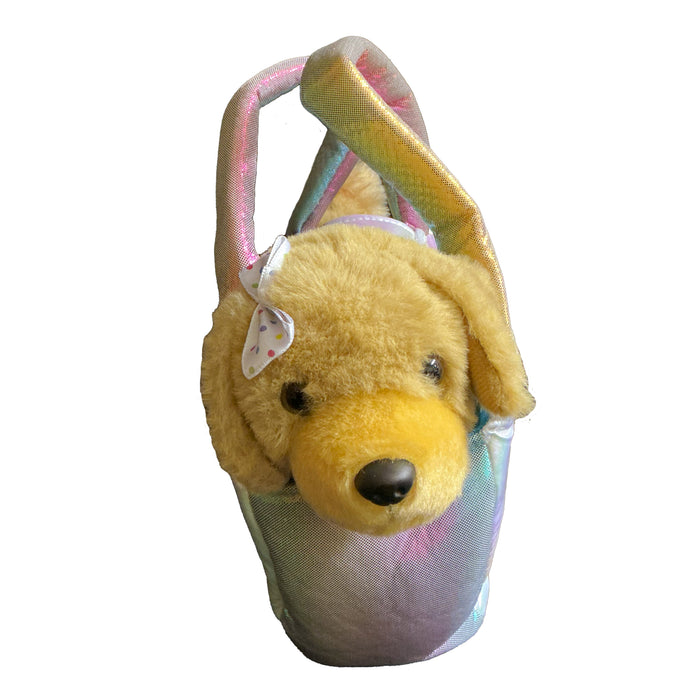 Hersheypark Pinwheel Purse with Plush Dog