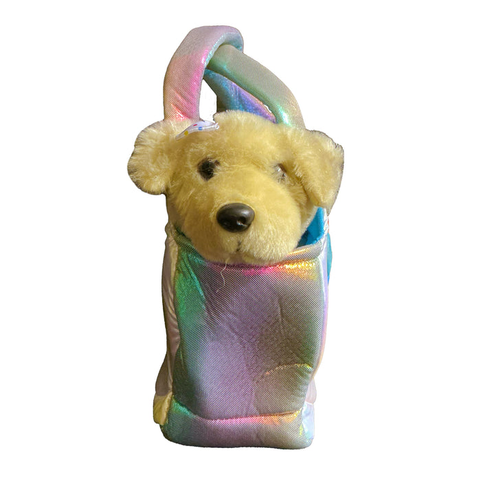 Hersheypark Pinwheel Purse with Plush Dog