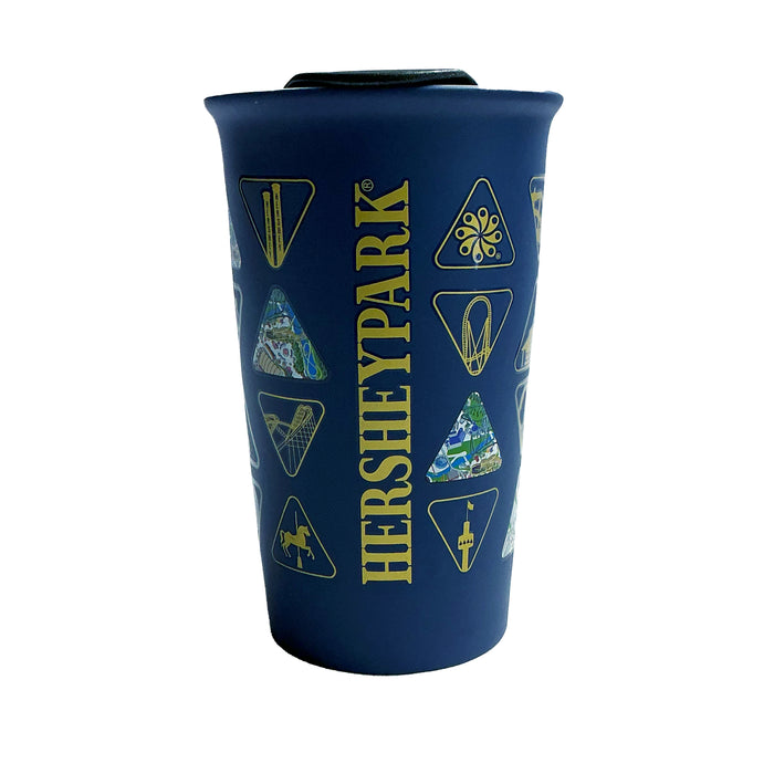 Hersheypark Triangle Rides Ceramic Travel Tumbler
