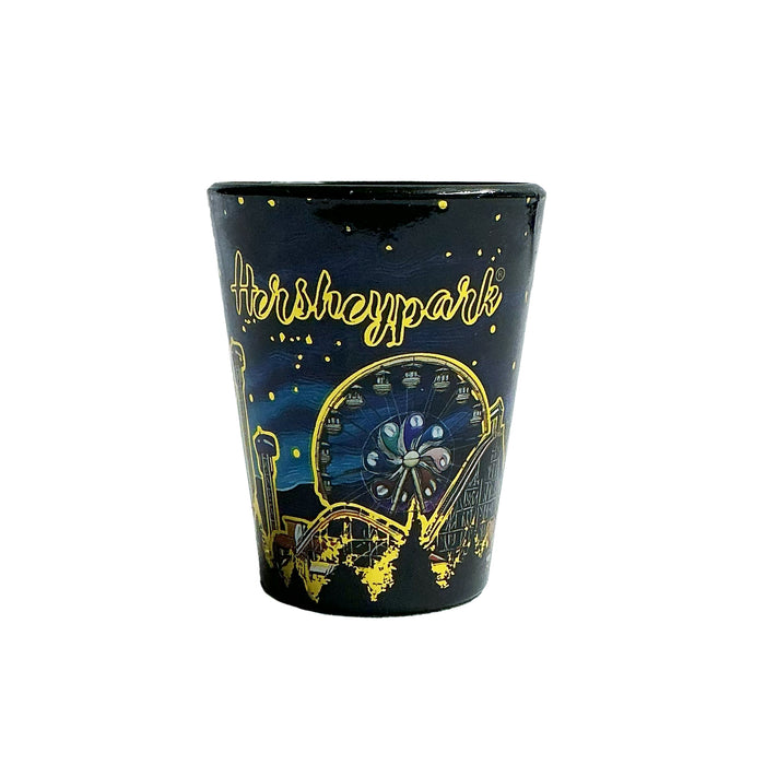 Hersheypark Night Sky Shot Glass