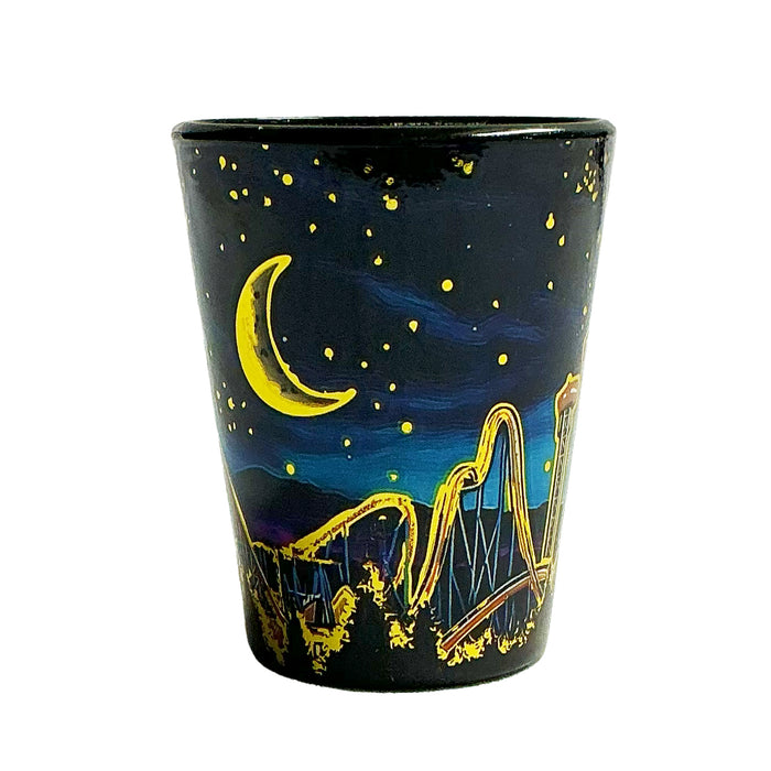 Hersheypark Night Sky Shot Glass