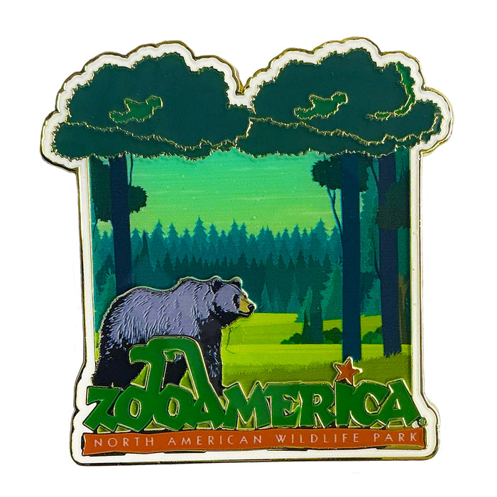 ZooAmerica Black Bear Magnet