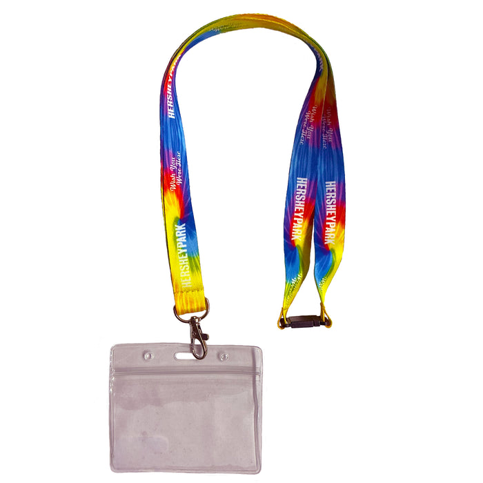 Hersheypark Tie-Dye Lanyard