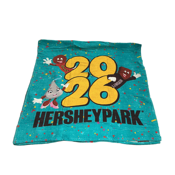 Hersheypark 2026 Character Towel