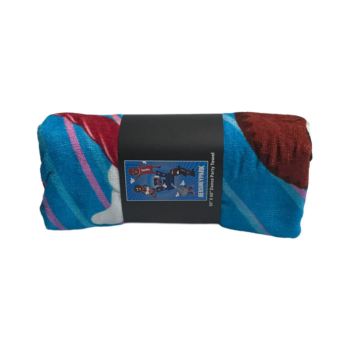 Hersheypark Character Dance Party Towel