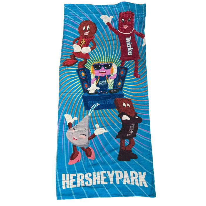 Hersheypark Character Dance Party Towel