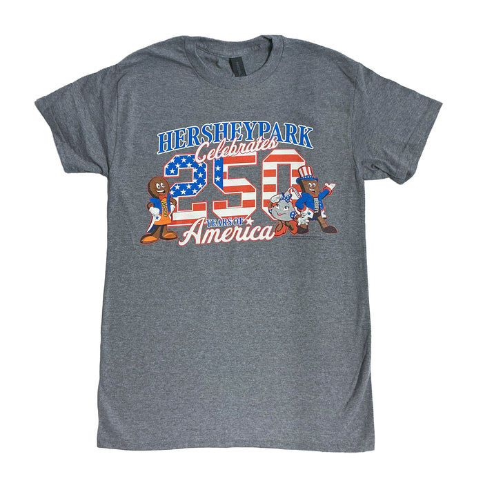 Hersheypark America 250th Character Youth T-Shirt