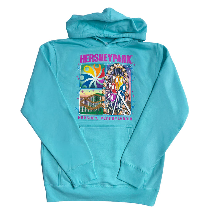 Hersheypark Rainbow Glimmer Youth Sweatshirt