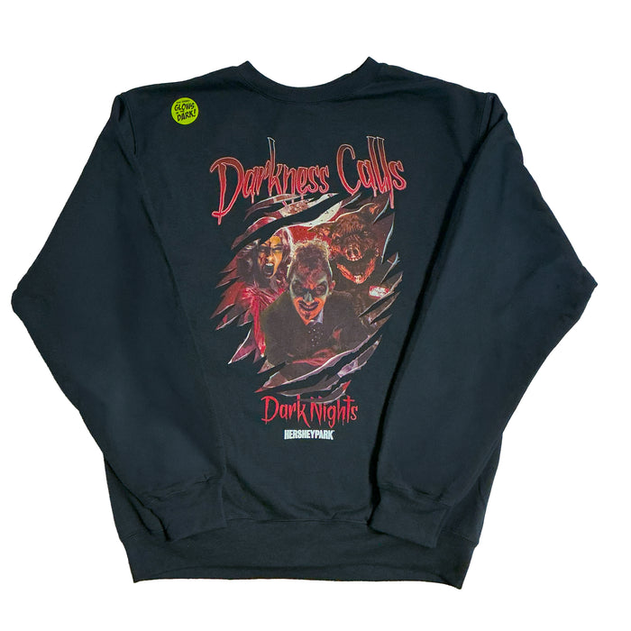 Hersheypark Dark Nights "Darkness Calls" Crew Sweatshirt