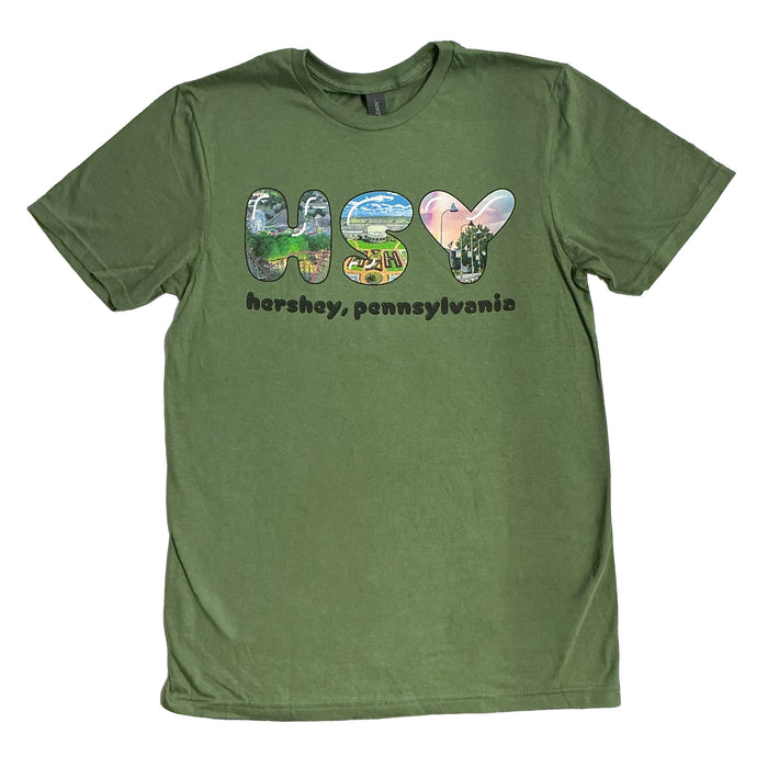 Hersheypark "HSY" Bubble T-Shirt