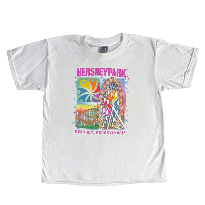 Hersheypark Rainbow Glimmer Youth T-Shirt
