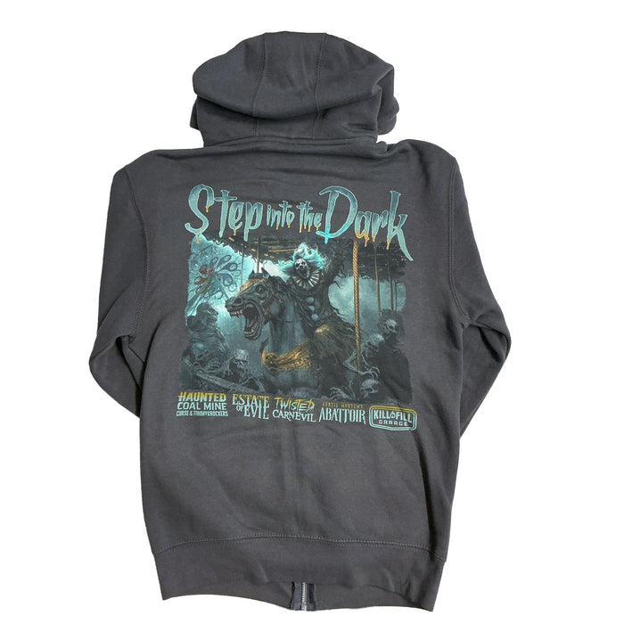Herssheypark Dark Nights "Dark Carousel" Full Zip Hoodie