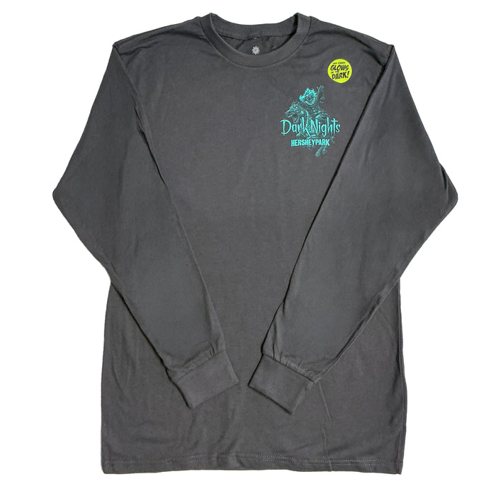 Hersheypark Dark Nights "Dark Carousel" Long-Sleeve T-Shirt