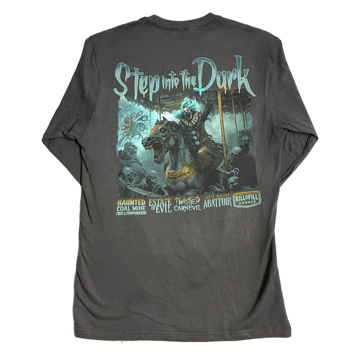 Hersheypark Dark Nights "Dark Carousel" Long-Sleeve T-Shirt