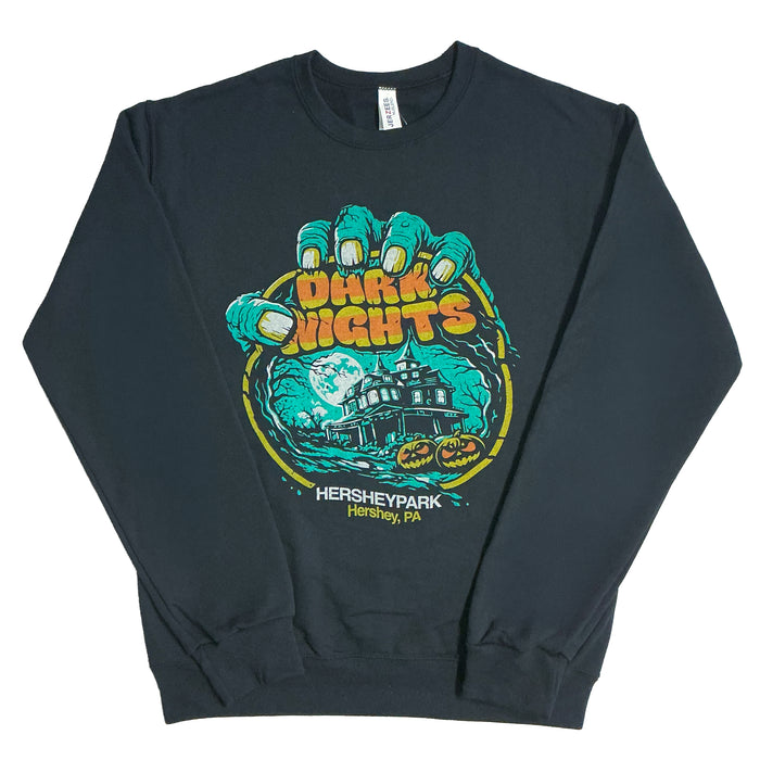 Hersheypark Dark Nights "Zombie Hand" Crewneck Sweatshirt