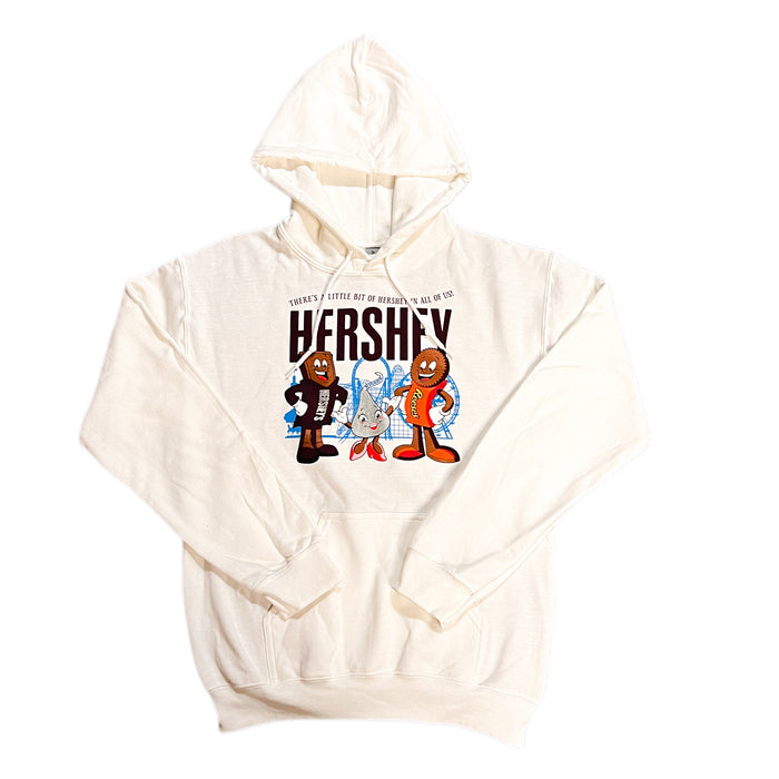 Little Bit of Hershey White Sweatshirt