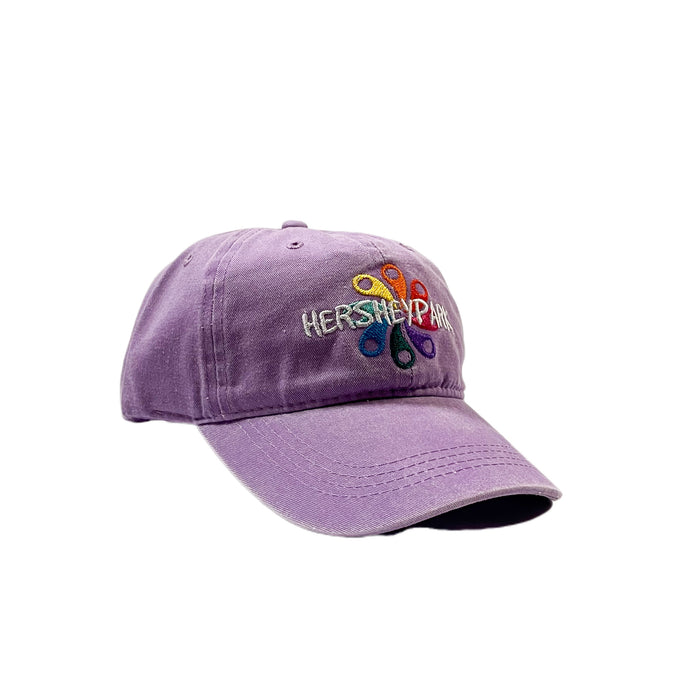 Hersheypark Ladies Pinwheel Hat Purple