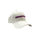 Hersheypark Pinwheel Embroidered Hat White w/Purple Lettering