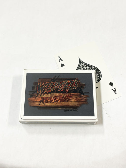Hersheypark Wildcat's Revenge Playing Cards