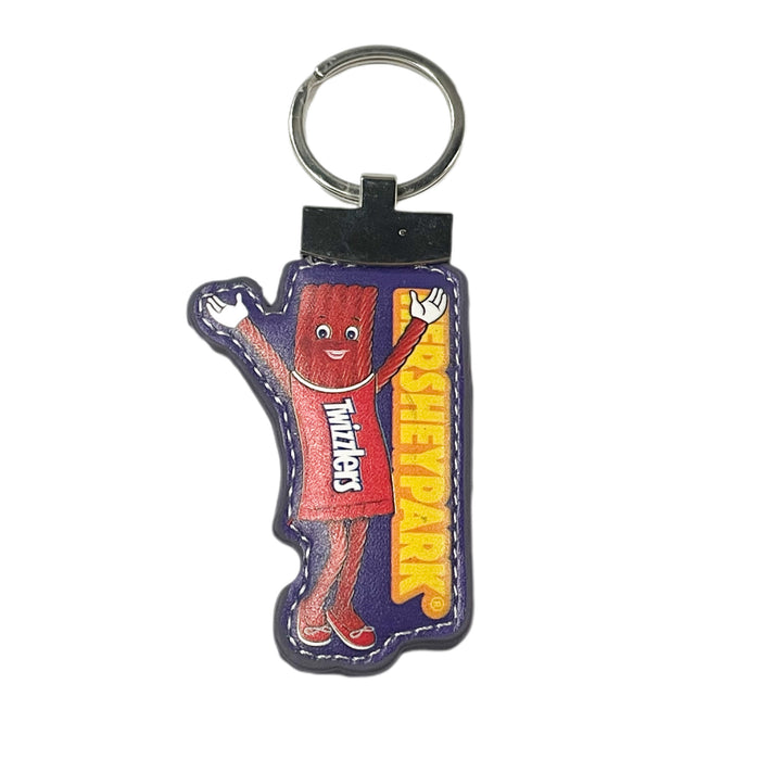 Hersheypark Character Pleather Keychains