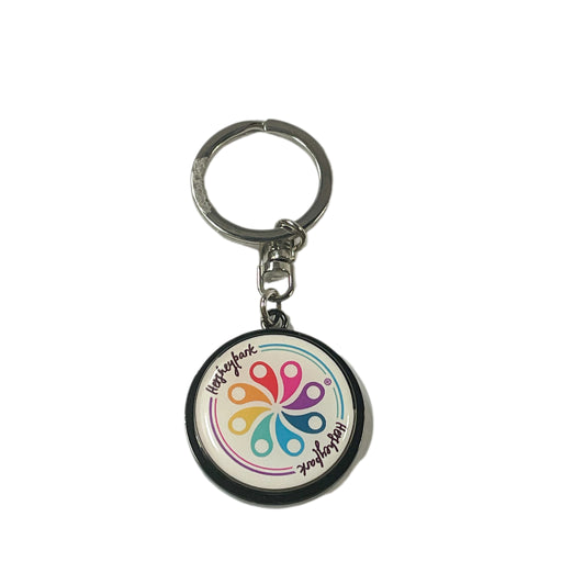 Hersheypark Pinwheel Spinner Keychain