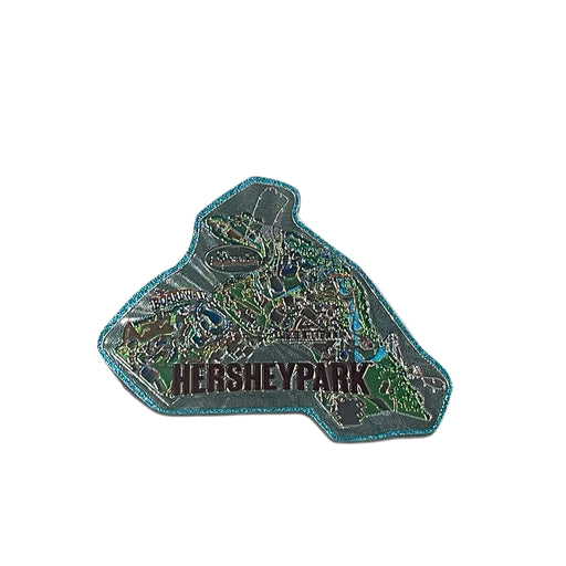 Hersheypark Foil Map Magnet