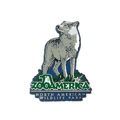 ZooAmerica Wolf Magnet