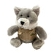 ZooAmerica Zookeeper With Vest Plush Wolf