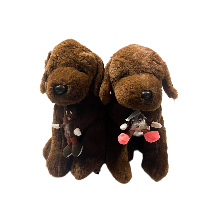 Hersheypark Chocolate Lab Character Charm Plush